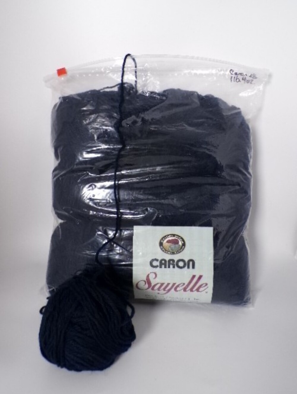 Caron Black Sayelle Yarn Skeins (3)